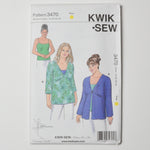 Kwik Sew 3470 Blouse Sewing Pattern (1X-4X) Default Title
