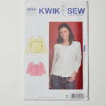 Kwik Sew 3584 Misses' Jacket Sewing Pattern (XS-XL) Default Title