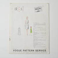 Vogue Paris Original 1612 Misses' One-Piece Dress Sewing Pattern Size 12 Default Title