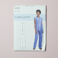 Simplicity S9147 Shirt + Pants Sewing Pattern Size U5 (16-24) Default Title