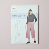Simplicity S9181 Pants + Skirt Sewing Pattern Size U5 (16-24) Default Title