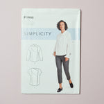 Simplicity R10900 Shirt Sewing Pattern Size U5 (16-24) Default Title