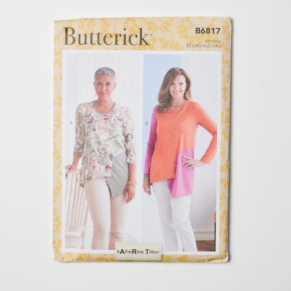 Butterick B6817 Shirt Sewing Pattern Size ZZ (L-XXL) Default Title