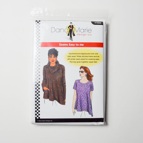 Dana Marie Design Co 1062 Seams Easy to Me Shirt Sewing Pattern (XXS-3XL) Default Title