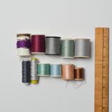 Jewel Toned Sewing Thread Bundle - 11 Spools Default Title