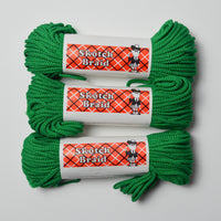 Green Skotch Braid Macrame Craft Rope - 3 Skeins Default Title