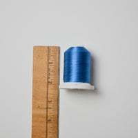 Robison-Anton Rayon 40 wt. Machine Embroidery Thread - 2737 Pro-Band Blue, 1100 Yd Spool Default Title