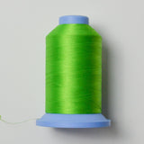 Robison-Anton Polyester 40 wt. Machine Embroidery Thread - 5814 Neon Green, 5500 Yd Spool Default Title