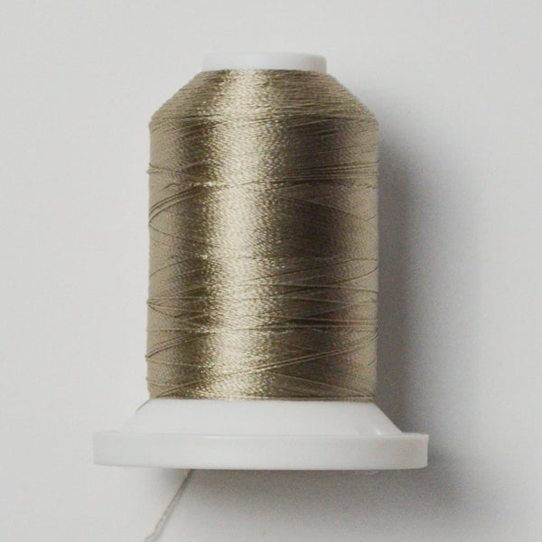 Robison-Anton Rayon 40 wt. Machine Embroidery Thread - 2572 Grayrod, 1100 Yd Spool (Opened) Default Title