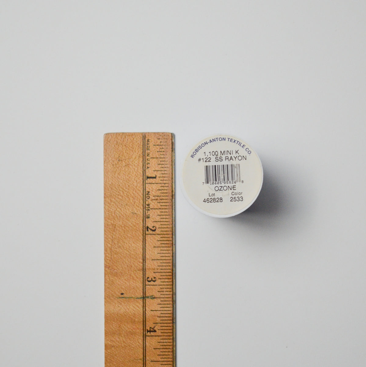 Robison-Anton Rayon 40 wt. Machine Embroidery Thread - 2533 Ozone Blue ...