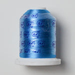 Robison-Anton Rayon 40 wt. Machine Embroidery Thread - 2388 Pacific Blue, 1100 Yd Spool