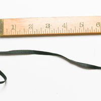 Black Flat Elastic, 1/4" Wide - By The Yard Default Title
