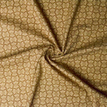 Brown + Tan Print Quilting Cotton Fabric, 44" Wide -  By the Yard Default Title