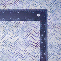 Cool Tones Chevron Batik Quilting Cotton Fabric, 44" Wide -  By the Yard Default Title