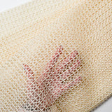 Unbleached Geometric Large Net Openwork Fabric, 46" Wide - By the Yard Default Title