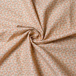 Tan + Red Tiny Print Quilting Cotton Fabric, 44" Wide - By the Yard Default Title