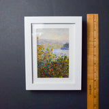 Framed Floral Landscape Print Default Title