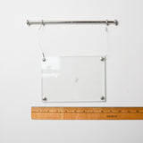 Glass Floating Frame with Hanger - 5" x 7" Default Title