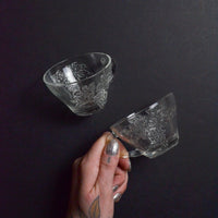 Small Glass Tea Cups - Set of 2 Default Title