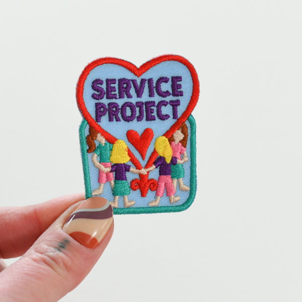 "Service Project" Iron-On Patch Default Title