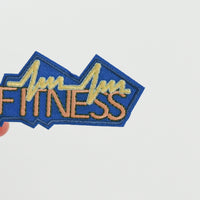 "Fitness" Iron-On Patch Default Title