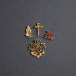 Gold Jesus Pins - Set of 4 Default Title