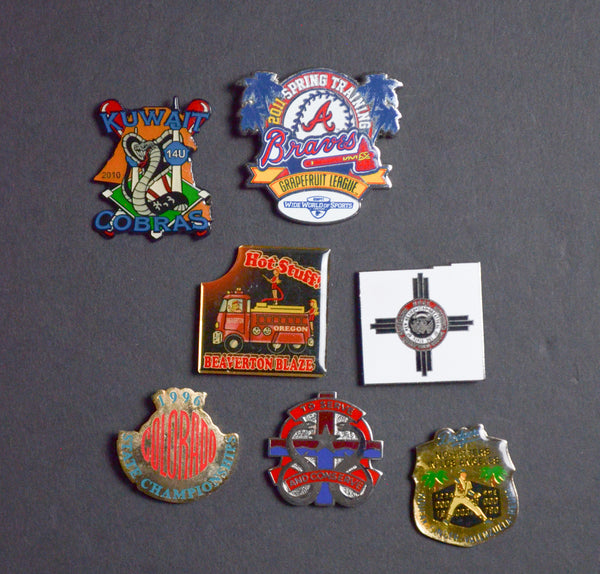 Sports + Military Pins - Set of 7 Default Title
