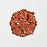 Red + Orange Floral Patch Default Title