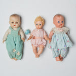 Vintage Plastic Baby Dolls - Set of 3 Default Title