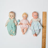 Vintage Plastic Baby Dolls - Set of 3 Default Title