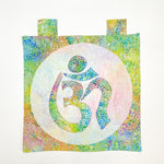 Om Quilted Handmade Applique Wall Banner