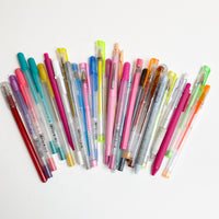 Ten Colorful Fancy Pens