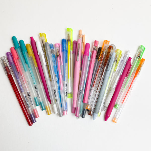 Ten Colorful Fancy Pens – Make & Mend