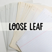 Loose Leaf Paper