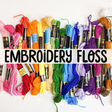 Twenty Skeins of Embroidery Floss