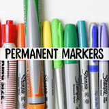 Ten Permanent Markers