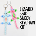 Lizard Bead Buddy Keychain Kit