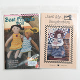 Assorted Doll + Clothing Sewing Patterns