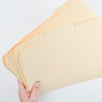 Manila File Folders - Pack of 10
