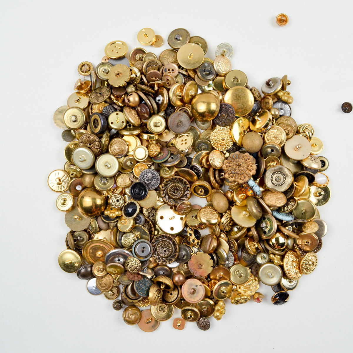 Gold Buttons – Make & Mend