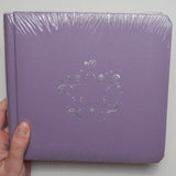 Light Purple Photo Scrapbook with Silver Star Default Title