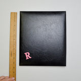Black "R" Scrapbook