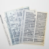 Normatype 36-Point Helvetica Letraset Dry Transfer Bundle Default Title