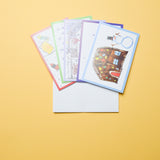 Children's Art Holiday Cards + Envelopes - Set of 5 Default Title