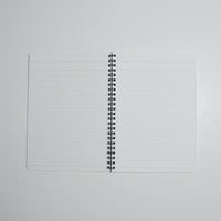 Black Twin Ring Notebook Default Title