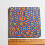 Handmade Orange, Green, + Blue Hardcover Blank Journal - 7" x 8" Default Title