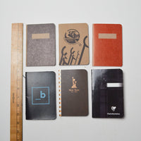 Paper Cover Pocket Notebooks - Bundle of 6 Default Title