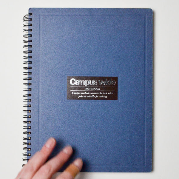 Blue Kokuyo Campus Wide Lined Notebook Default Title