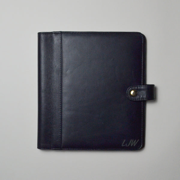 Black Business Card + Notepad Holder - 8.5" x 9.5" Default Title