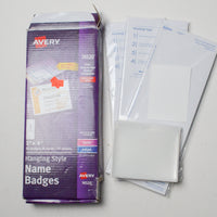 Avery 74520 Hanging Style Name Badges Default Title